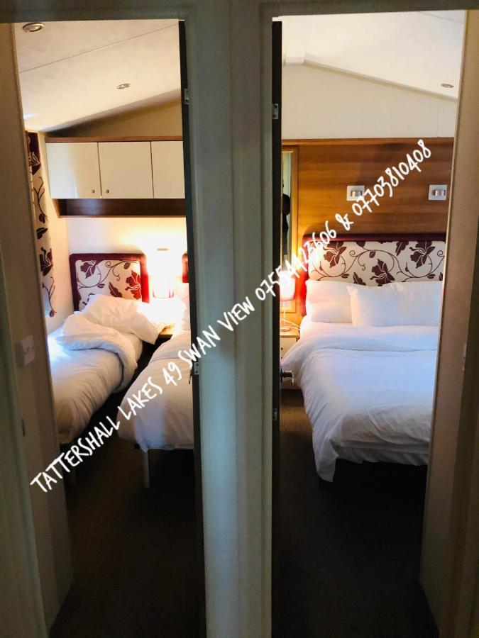 Swan View Retreats # Hottub # Egg Chair # Bbq & Bikes Included 8 Berth Tattershall Esterno foto