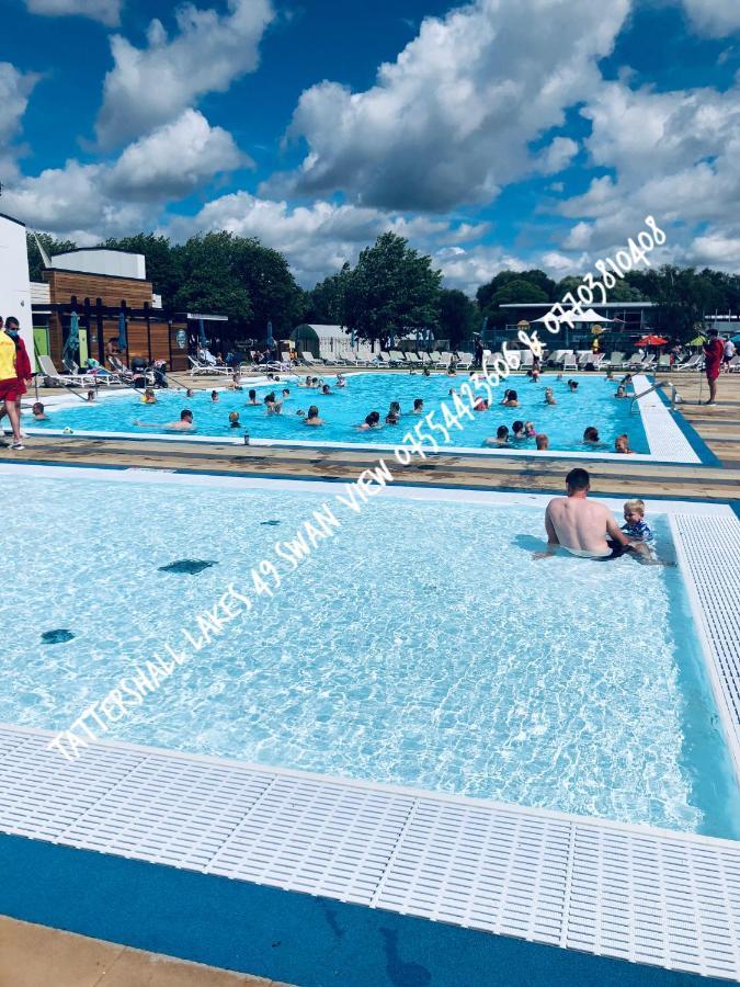 Swan View Retreats # Hottub # Egg Chair # Bbq & Bikes Included 8 Berth Tattershall Esterno foto