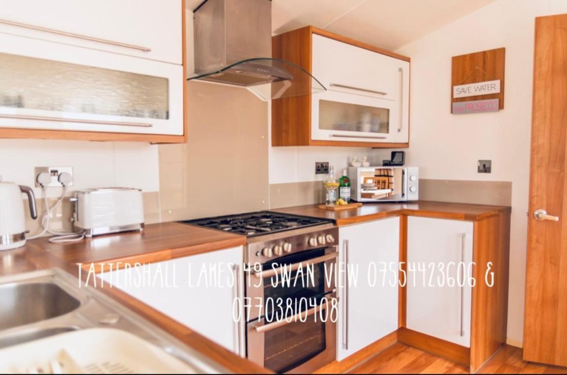Swan View Retreats # Hottub # Egg Chair # Bbq & Bikes Included 8 Berth Tattershall Esterno foto