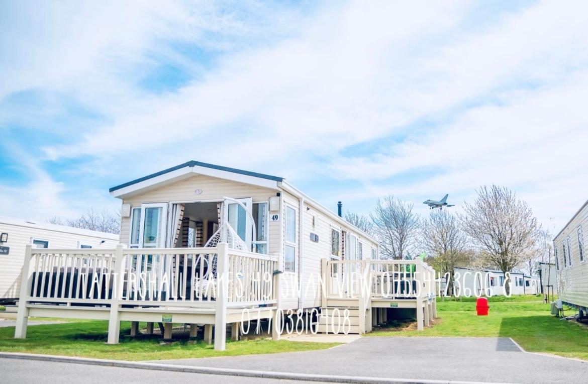 Swan View Retreats # Hottub # Egg Chair # Bbq & Bikes Included 8 Berth Tattershall Esterno foto