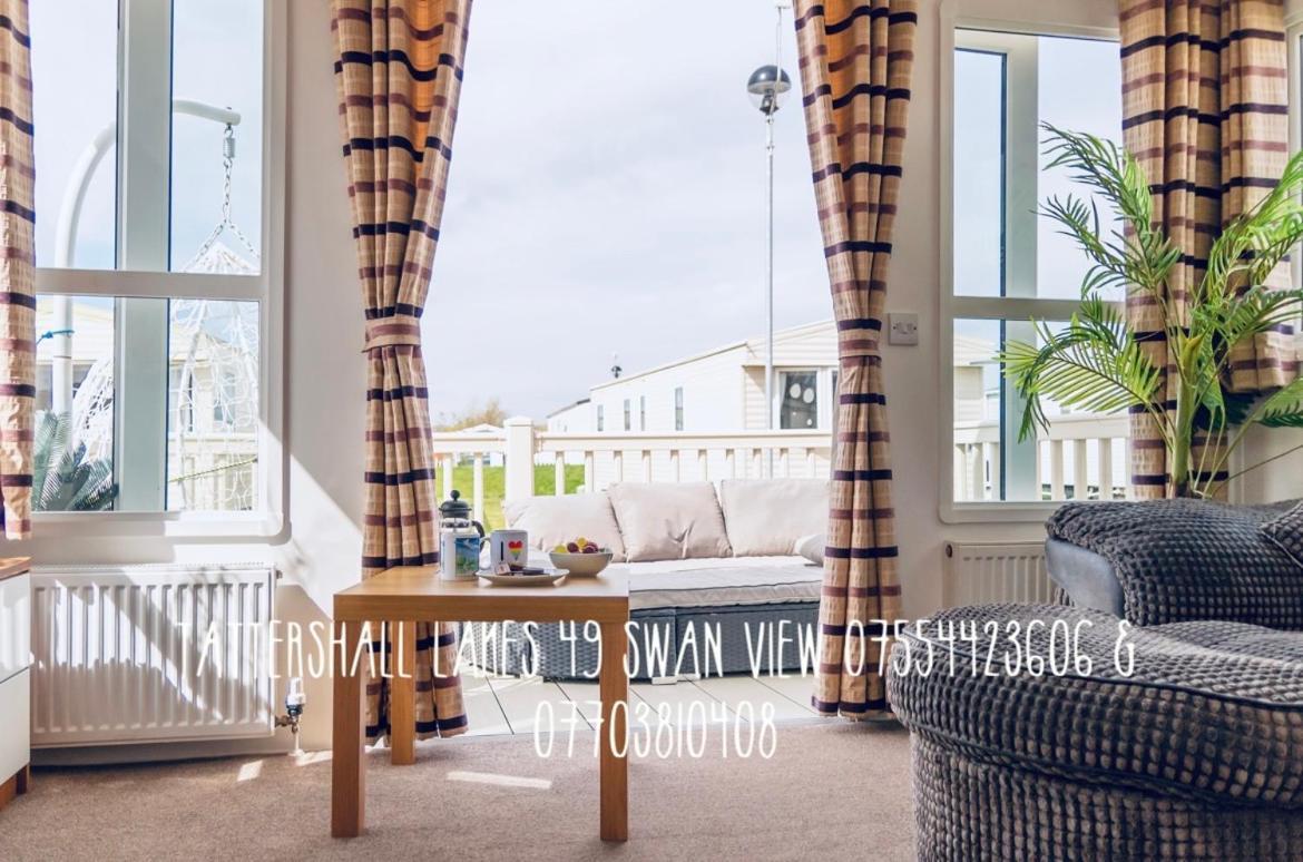 Swan View Retreats # Hottub # Egg Chair # Bbq & Bikes Included 8 Berth Tattershall Esterno foto