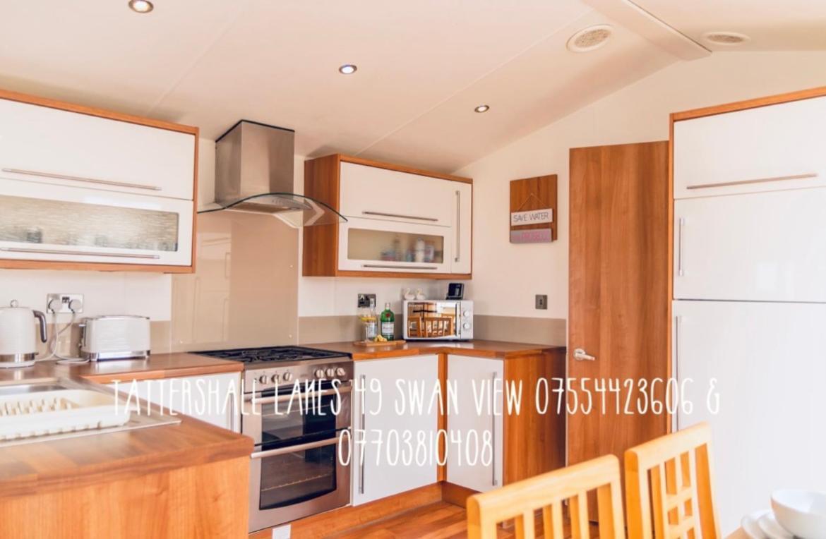 Swan View Retreats # Hottub # Egg Chair # Bbq & Bikes Included 8 Berth Tattershall Esterno foto