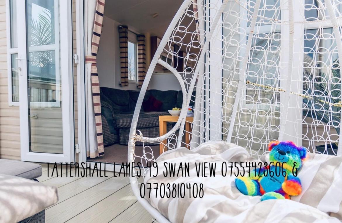 Swan View Retreats # Hottub # Egg Chair # Bbq & Bikes Included 8 Berth Tattershall Esterno foto