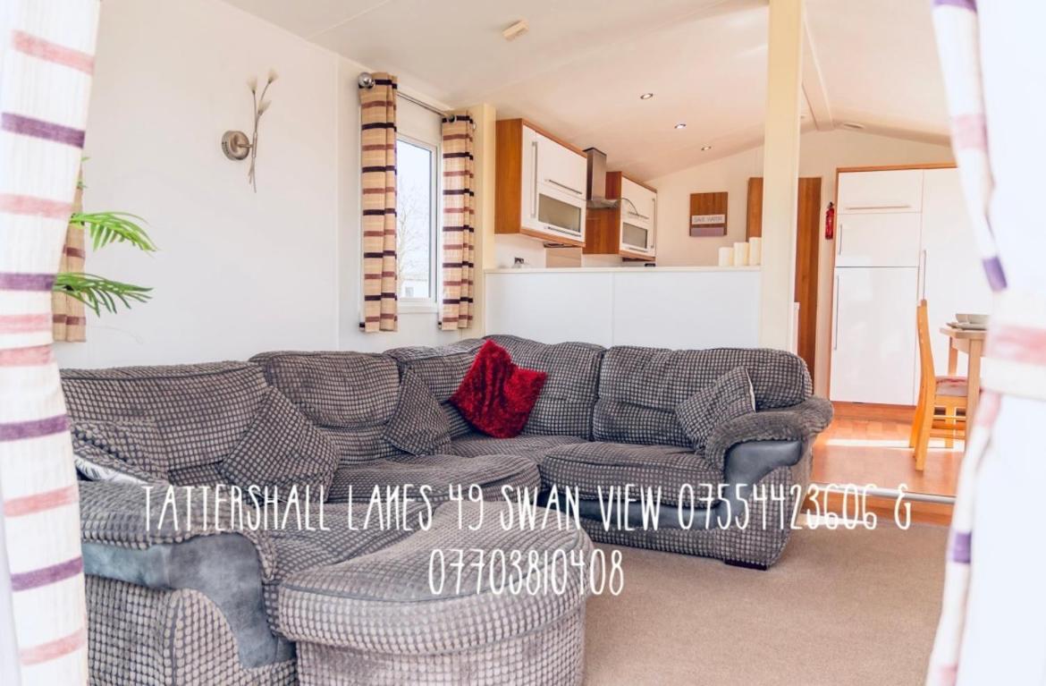 Swan View Retreats # Hottub # Egg Chair # Bbq & Bikes Included 8 Berth Tattershall Esterno foto