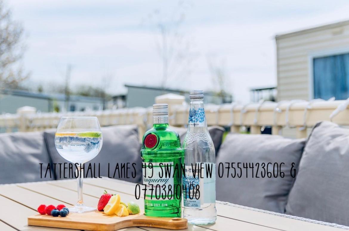 Swan View Retreats # Hottub # Egg Chair # Bbq & Bikes Included 8 Berth Tattershall Esterno foto