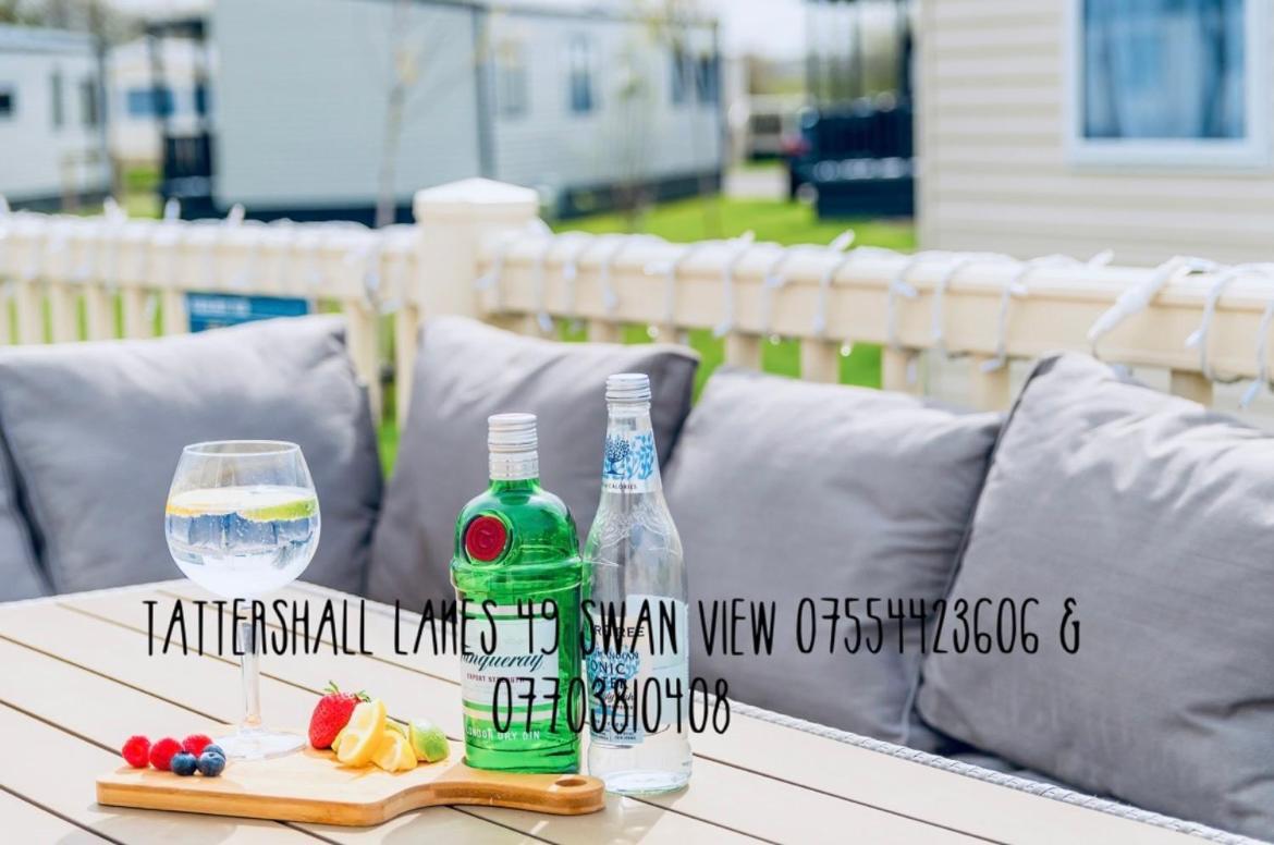 Swan View Retreats # Hottub # Egg Chair # Bbq & Bikes Included 8 Berth Tattershall Esterno foto