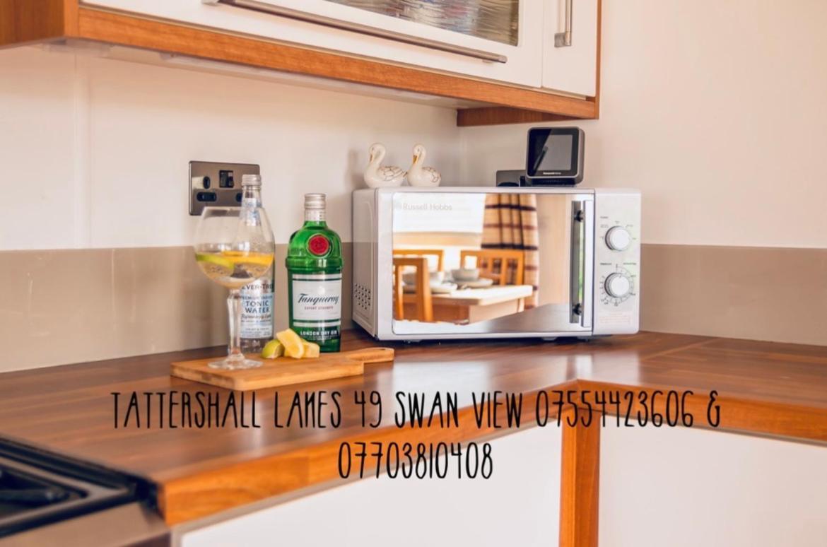 Swan View Retreats # Hottub # Egg Chair # Bbq & Bikes Included 8 Berth Tattershall Esterno foto