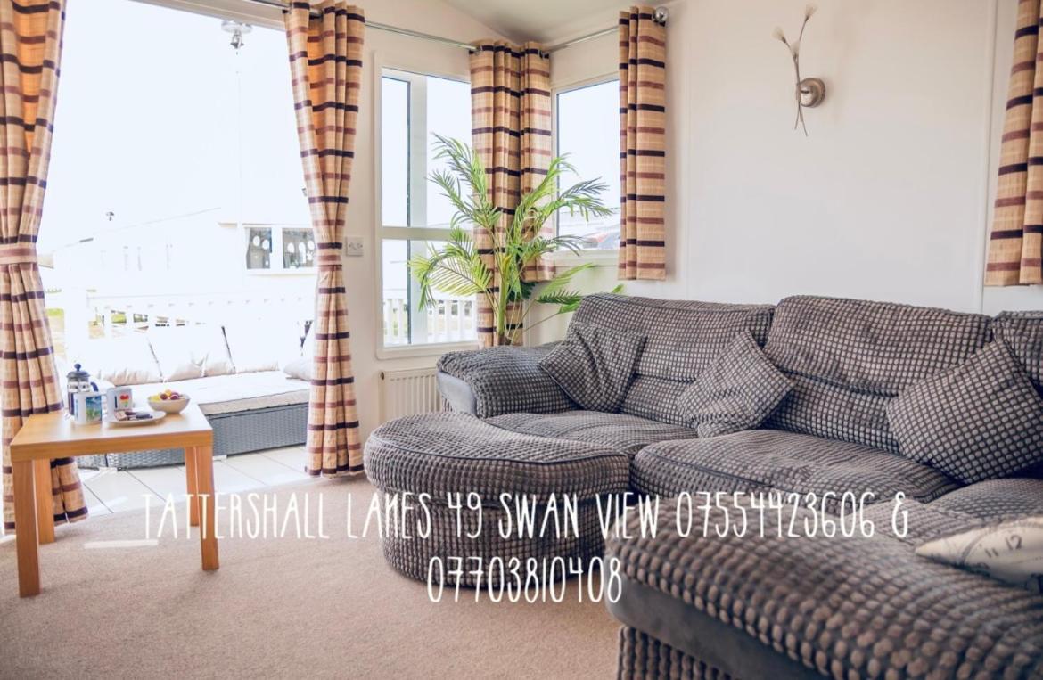 Swan View Retreats # Hottub # Egg Chair # Bbq & Bikes Included 8 Berth Tattershall Esterno foto